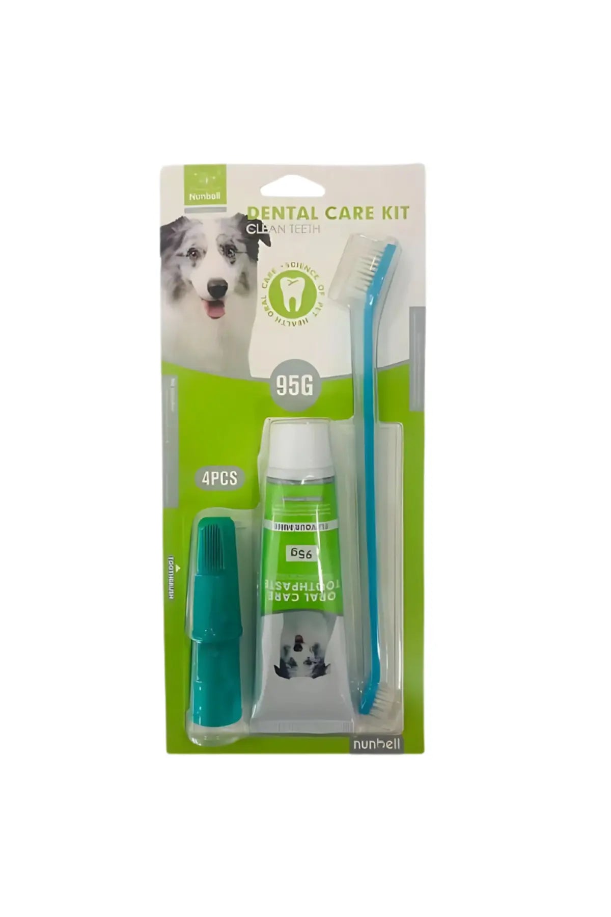 FreshPaw™ Köpek Diş Fırçası Ve Diş Macunu Seti Dental Kit
